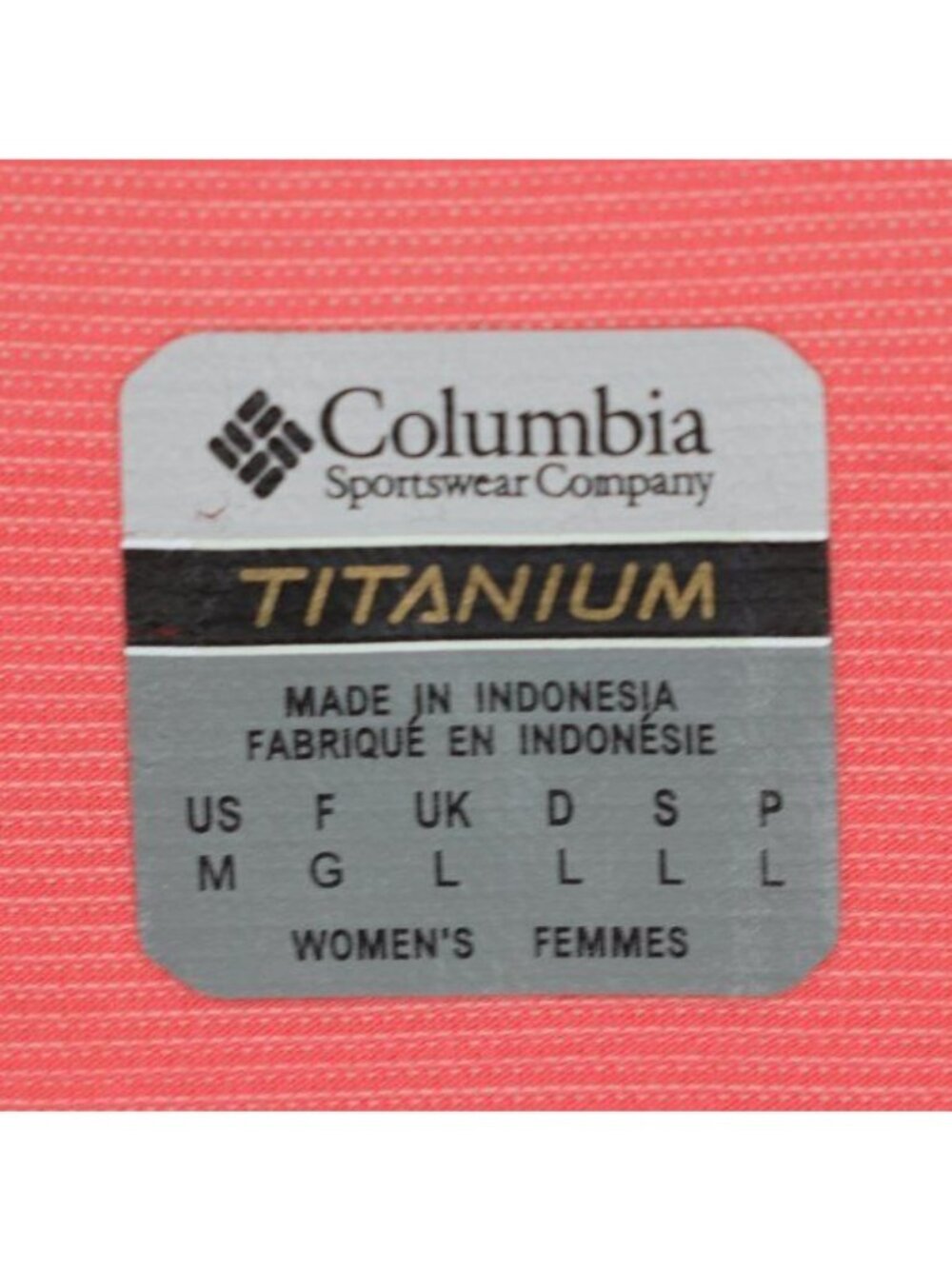 Columbia Titanium Women's Small Orange Lightweight Crewneck Performance Tech Tee - Picture 7 of 8